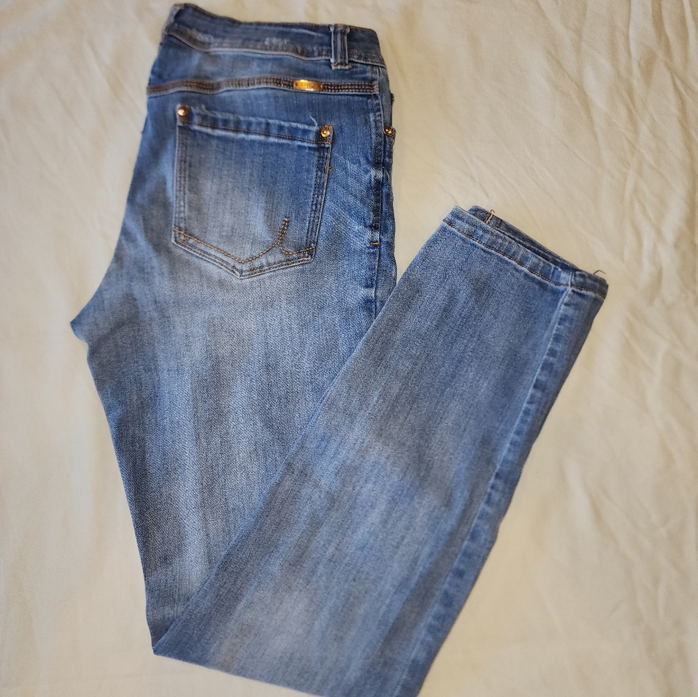 INC skinny curvy jeans, size 8